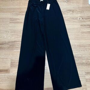 Babaton | Babaton Black Wide Leg Dressy Pants